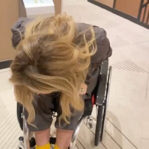 Sophie Morgan Instagram - I remember being so moved by the image of the man beside his chair in the water (@tsapatakis_a 👉🏻) the first time I saw it; it brought me to tears. 

When I knew I would be experiencing weightlessness at zero gravity, I asked if I could recreate it. And here it is—my fantasy, a reality. 

In weightlessness, I was free from the constraints of my disability, as though I were in water, but zero gravity feels better than water. It feels strangely more natural, somehow. 

After two decades of being paralysed, my mind couldn’t take it all in, and yet, it felt familiar to be “upright” like I was in my memories, in my dreams…in one of my drawings. 

When I returned from zero-g, I found this line drawing I had made not long after my injury, and its sentiment shook me. 

I think these images prove that “Disability” is a construct, an ever-evolving paradigm, one that we all have the power and the responsibility to change. 

It also feels important that me and my wheelchair are in a space that currently belongs to those pushing the limits of human potential, touching and testing the future of travel. 

I’ll never forget this feeling. In truth, I have been dreaming of experiencing it again ever since. 

##ZeroGravity #Weightlessness #TheFutureOfTravel #TakeUpSpace #Disability #Paraplegic #Disabled #FightToFly #HelloSunshine #Channel4 #GlassCeilings #BeyondBarriers #Changing #Perceptions #Space #Weightlessness