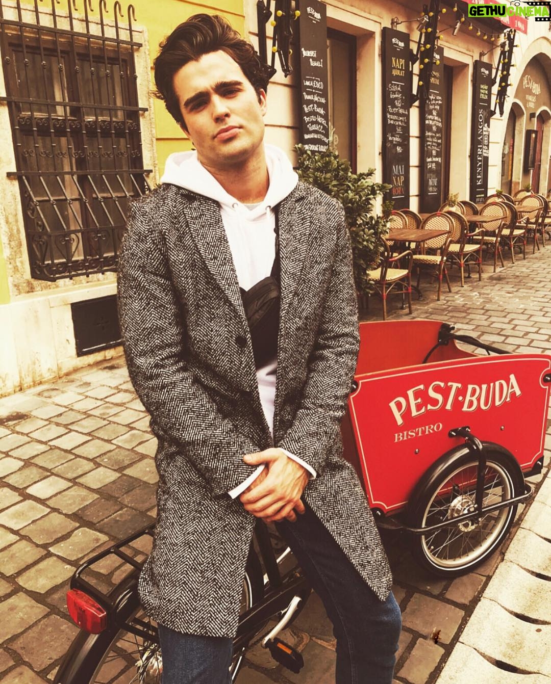 Spencer Boldman - 30.8K Likes - Thank you for the hospitality @pestbuda_bistro_hotel ... until next time💛✌🏻️🍺 #pestbudahotel #pestbudarocks