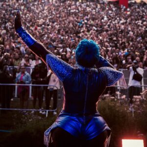 Spice Instagram - @vybzkartel stay from Prison and Mash up @unrulyfest inna London UK 🇬🇧 to Bloodclaat. Look how the man great!!!!! Outfit @tiannahsplacempire Images captured by lenslord @segun_wealth