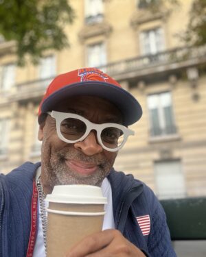 Spike Lee Instagram - Bon Jour-715m Coffee On Avenue George V Paris,France. YA-DIG❓SHO-NUFF🇫🇷💜