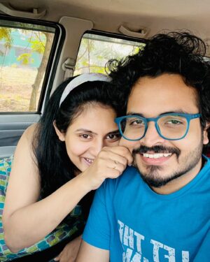 Sradha Panigrahi Instagram - Wish u a many many happy returns of the day husband ❤️🫶 @sandeep__panda_ 🌸