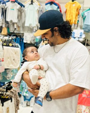 Srinish Aravind Instagram - ❤️❤️🧿 #daddysgirl
