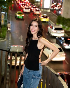 Sririta Jensen Instagram - Bangkok city 💙