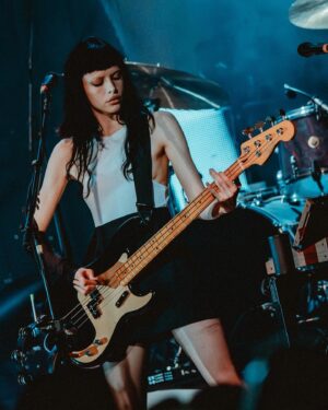 St. Vincent Instagram - I am beyond blown away by the talent and ferocity of the All Born Screaming live band. I am so lucky to get to play with all of you — each brilliant artists, composers, songwriters in your own right.  We come together to make ecstatic noise and f*ck some sh*t up. I love you. Thank you. AC

Jason Falkner / @reallyjasonfalkner 
Mark Guiliana / @markguiliana 
Rachel Eckroth / @rachel_eckroth 
Charlotte Kemp Muhl / @charlottekempmuhl 
 
📸
1 - @blairbbrown 
2 - @nateconcertphotography 
3 & 5 - @eddie24d 
4 & 7 - @anthonypham 
6 - @ashleyosborn 
 
#AllBornScreaming