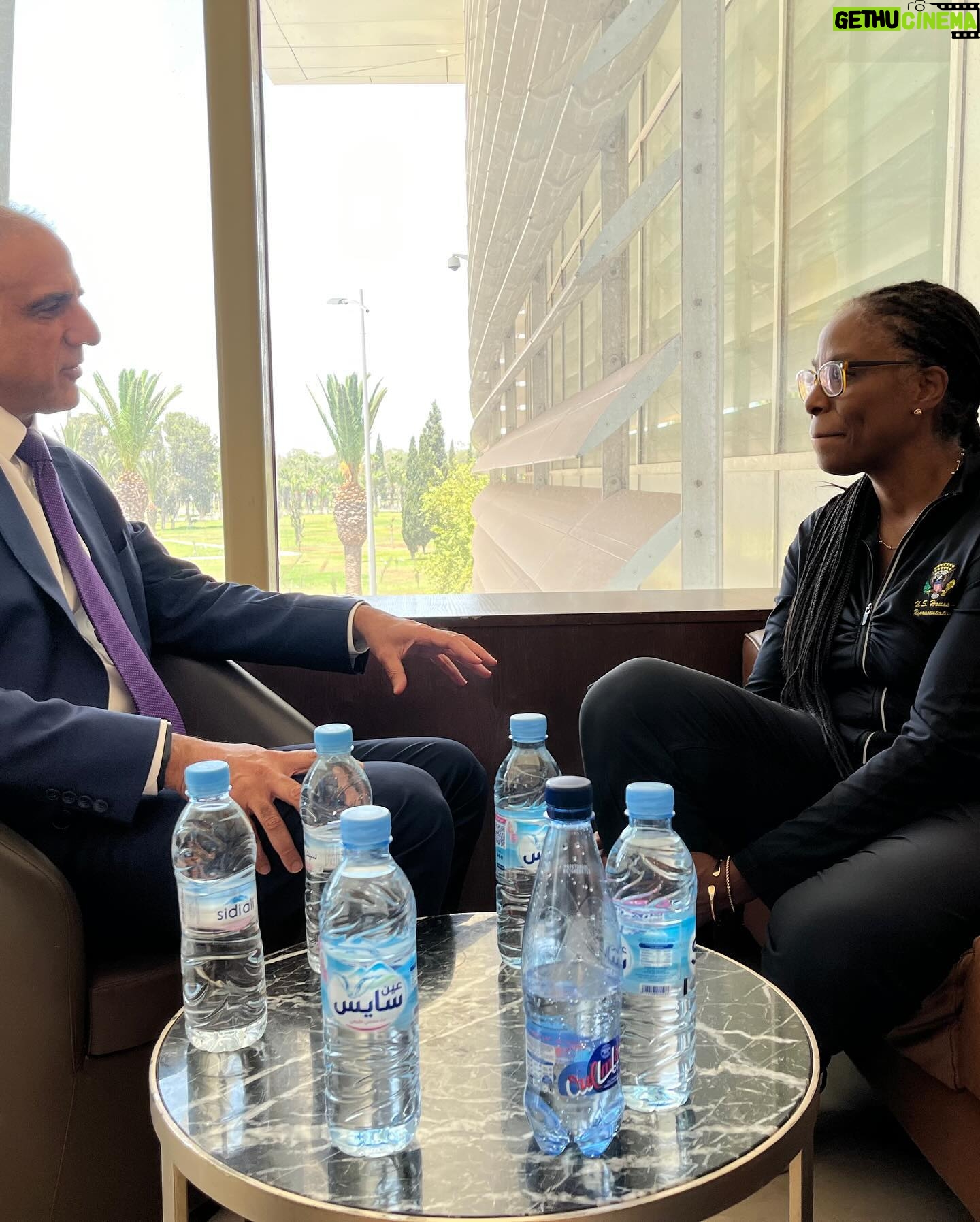 Stacey Plaskett - 238 Likes - As Members of Congress, we represent our country on issues of importance to the strategic well-being of our nation. As Representatives of the United States and the greatest nation on earth we have a responsibility to assist as stewards to the global well being.
This week, I traveled to Senegal and Morocco with the House Intelligence Committee and had meetings with the Senegalese Ministry of Foreign Affairs and a roundtable discussion with NGO partners in Senegal on US assistance and partnership. We also discussed potential partnerships in the Caribbean (oil, transshipment, fiber optics, cybersecurity, manufacturing and trade).
As a member of the diaspora, I like other descendants of African chattel enslavement have a “Joseph” responsibility to take the trauma and history of our ancestors being brought to the diaspora and make it for good for us all and our motherland!