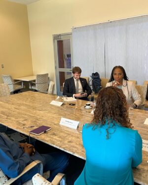 Stacey Plaskett Instagram - As Members of Congress, we represent our country on issues of importance to the strategic well-being of our nation. As Representatives of the United States and the greatest nation on earth we have a responsibility to assist as stewards to the global well being. 

This week, I traveled to Senegal and Morocco with the House Intelligence Committee and had meetings with the Senegalese Ministry of Foreign Affairs and a roundtable discussion with NGO partners in Senegal on US assistance and partnership. We also discussed potential partnerships in the Caribbean (oil, transshipment, fiber optics, cybersecurity, manufacturing and trade). 

As a member of the diaspora, I like other descendants of African chattel enslavement have a “Joseph” responsibility to take the trauma and history of our ancestors being brought to the diaspora and make it for good for us all and our motherland!