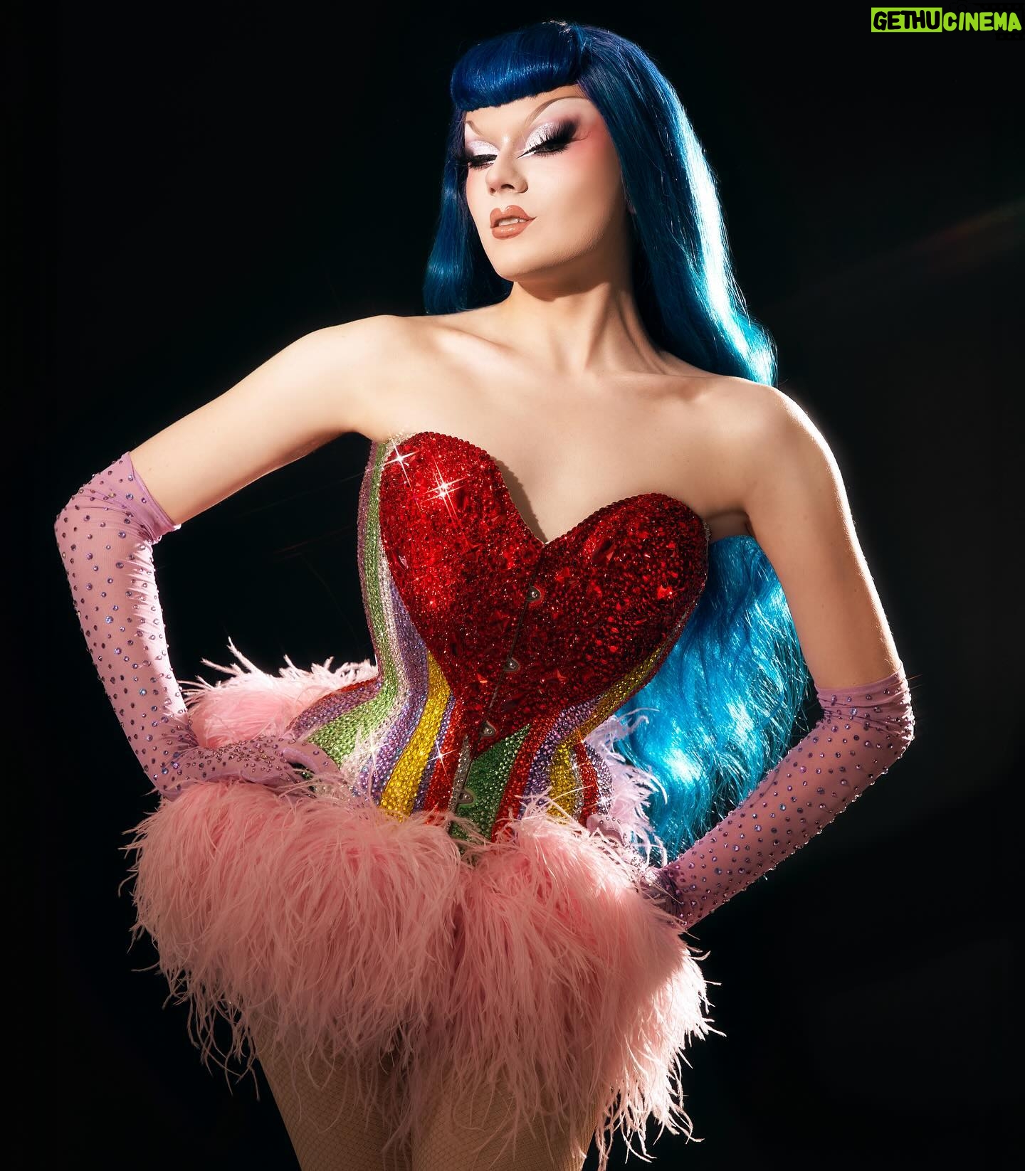 Starlet - 30.3K Likes - No regrets, just love❤️
A bit of a soppier post than usual but @katyperry has been my idol for 16 years now. I’ve wanted to recreate this look for as long as I can remember and it was my biggest dream come true to wear it while introducing her to stage for her London 143 Album playback. This was a moment I’ll treasure for the rest of my life. Words can’t express how grateful I am to have had the opportunity.
Love you for lifetimes❤️♾️
📸Shots 1 & 3: @mtyparks @matty_parks
💇🏼♀️ Hair: coloured by @dakota.schiffer
👗Corset: made by @misty_couture stoned by @itsstarlet using a mixture of Luna and Zodiac rhinestones from @crystalparadeuk ✨