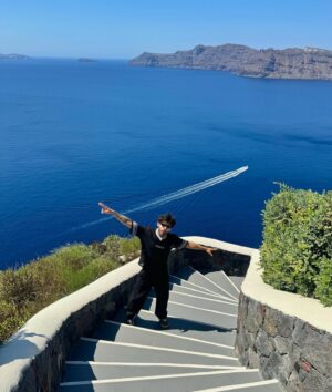 Stebin Ben Instagram - Hello from Santorini 🌞🏖️♥️