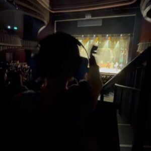 Stephanie Ho Instagram - Wishing daddy very good shows ahead!!! @fredcheng83 

In the past month or so we’ve witnessed daddy testing his boundaries, staying disciplined, and most of all enjoying himself fully! I’m so so happy for him because as a singer, it’s not often that we get to participate in long term projects🥰

Thank you Cafe I Do for inviting families of Hong Kong Angelman Syndrome Foundation to join the open rehearsal before the first show, we had so much fun and are grateful for the warmth that’s shown to our angels with special needs💓 one day, I hope that caretakers and people with Angelman syndrome can participate in normal activities without discrimination💓💓💓

This was Asher’s first time at a musical/concert, I was scared that he would freak out but oh my! He enjoyed it soooo much! He couldn’t stop dancing!

Thank you for a great experience and wishing daddy enjoy all the shows ahead💓