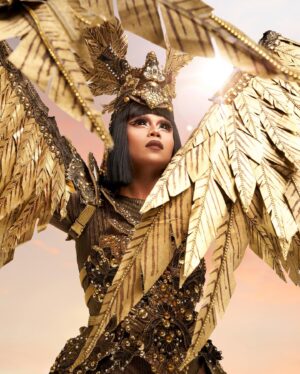 Stephanie Prince Instagram - I really am so HONOURED to be a part of #CanadasDragRace Season 2! I’m so glad that I got to share my culture and heritage on one of the biggest platforms on National television! Thank you @canadasdragrace @cravecanada @worldofwonder @trevorboris and the rest of the production, the judges @bhytes @amandabrugel @bradgoreski @tracimelchor. Everyone who made me LOOOK SO GOOD! @abeiyamiraj @mistymeadows.gurl @dck_whr @nailed.by.indigo @kerrilablonde @patrick_isorena @vishaloo @benjamintoner. Everyone who helped me with my journey @brendenwithab @brittneysawyeer @jmulrain @ashleysiddons. THANK YOU EVERYONE FOR MAKING THIS HAPPEN! Win or lose, this is just the beginning! I’m gunna keep spreading my wings and FLY! (Or in some cases, my legs 😈😂)

#teamstephanie #teamstephanieprince #canadasdragrace @cravecanada @canadasdragrace 

Photo @eluvieracosta 
Lewk @patrick_isorena 
Hair @abeiyamiraj