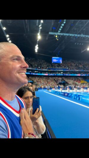 Stephen Amell Instagram - Emotions ran high at the Olympic pool today.