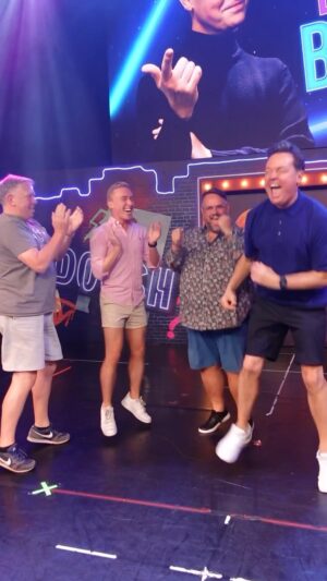 Stephen Mulhern Instagram - Backstage with the team… sorry Tony!