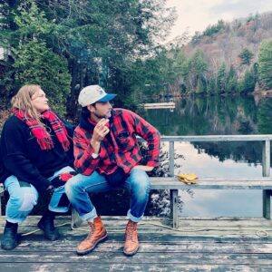 Steve Lund Instagram - Cabin Kids. 🍂 
Thx for havin us Boodz! 🐈