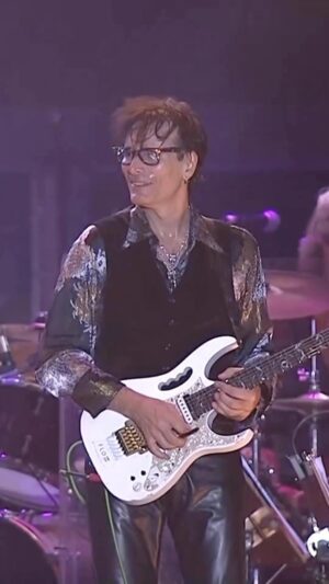 Steve Vai Instagram - What is he doing with that whammy bar this time?