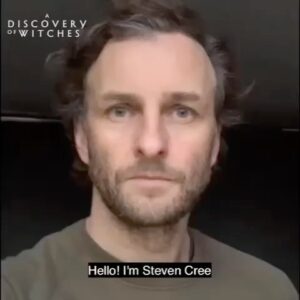 Steven Cree Instagram - It’s Wiiiiiiiitchmas!!!!!! Get counting down to A Discovery of Witches starting on January 7th on @skytv and @nowtv !!! @adiscoveryofwitchestv @bad_wolf_tv @debharkness #witchmas #seasoncree