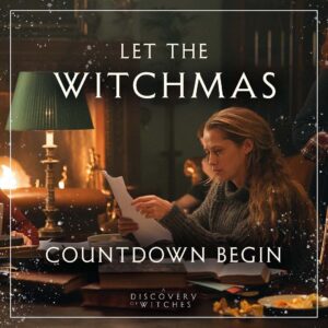 Steven Cree Instagram - It’s Wiiiiiiiitchmas!!!!!! Get counting down to A Discovery of Witches starting on January 7th on @skytv and @nowtv !!! @adiscoveryofwitchestv @bad_wolf_tv @debharkness #witchmas #seasoncree