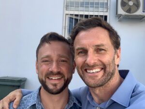 Steven Cree Instagram - That’s a wrap for me on Bagman. Nightmares coming your way in 2023 I suspect.  Great team behind this and I had a great time being part of it, pretending to be @mrsamclaflin ‘s brother. 
Ps if you’re looking for a dialect coach check out @roncarlos319 ! 
@lionsgate #Bagman Thanks @jfisch3 @colzerino et Al for inviting me on board. @kelcali01 @john__hulme ❤️