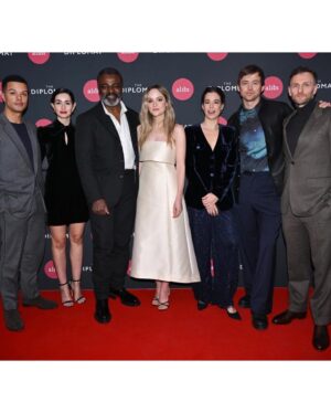 Steven Cree Instagram - Premiere screening of The Diplomat last week at the Battersea Old Power station. 
Stying by @styleanderror 
Suit - @edwardsexton 
Shoes - @georgecleverley 
Knitwear - @johnsmedleyknitwear 
Photos @jveyseyphoto @shuttterstockimages 
@alibichannel @world_productions_ @bbcstudios @skytv @virgin
@sophiesophierundle @laiacosta_ @dylbrady @philipp.boos @serenamanteghi @danny.sapani