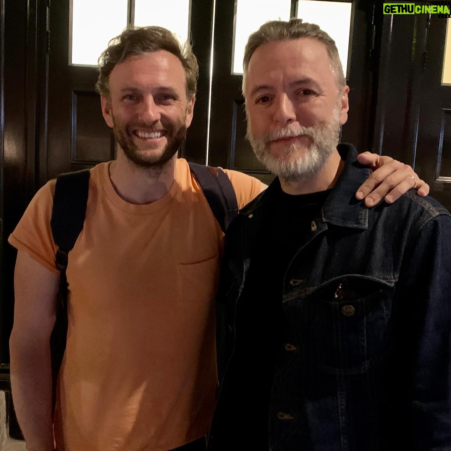 Steven Cree - 4.1K Likes - 25 years ago I had the great pleasure of seeing @stevebalsamomusic in Jesus Christ Superstar. Like a starstruck 16 year old I stood by the stage door after the show and got a photo with Steve and Zubin Varla, also pictured here. 25 years on, I saw Steve perform at the London Palladium with @leemead_official last night and tried to recreate the photo…still starstruck. Incredible to be in a theatre again seeing a live performance. Emotions were high and Steve’s voice is as incredible as ever.