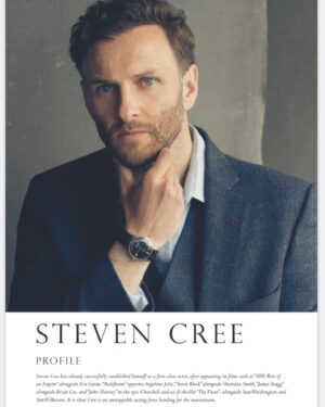 Steven Cree Instagram - Little piece in @aspireessex . Thank you guys. 
Photo by @michaelshelford 
#adiscoveryofwitches @skytv @amcplus @nowtv #TheTwin