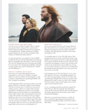 Steven Cree Instagram - Little piece in @aspireessex . Thank you guys. 
Photo by @michaelshelford 
#adiscoveryofwitches @skytv @amcplus @nowtv #TheTwin