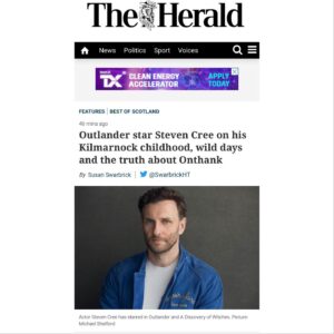 Steven Cree Instagram - My favourite place in Scotland, Kilmarnock.  Thanks @susanswarbrickdimmock and @theheraldscotland for letting me talk about my love for my hometown.  #KTID