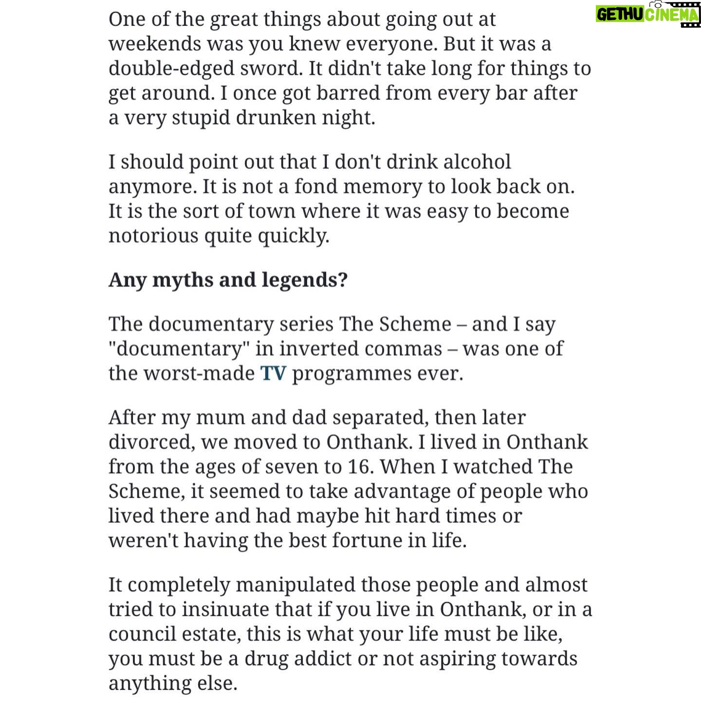 Steven Cree - 3.4K Likes - My favourite place in Scotland, Kilmarnock. Thanks @susanswarbrickdimmock and @theheraldscotland for letting me talk about my love for my hometown. #KTID