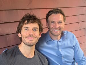 Steven Cree Instagram - That’s a wrap for me on Bagman. Nightmares coming your way in 2023 I suspect.  Great team behind this and I had a great time being part of it, pretending to be @mrsamclaflin ‘s brother. 
Ps if you’re looking for a dialect coach check out @roncarlos319 ! 
@lionsgate #Bagman Thanks @jfisch3 @colzerino et Al for inviting me on board. @kelcali01 @john__hulme ❤️