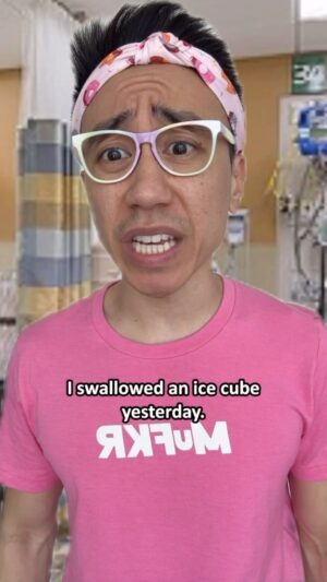 Steven Ho Instagram - Patient swallows an ice cube 😌 #MuFKR

Real stories submitted by YOU! Thanks for participating MuFKR ❤️