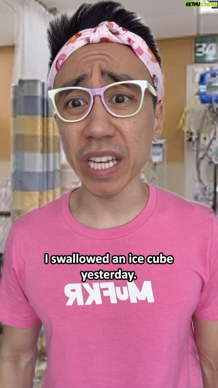 Steven Ho - 40.9K Likes - Patient swallows an ice cube 😌 #MuFKR
Real stories submitted by YOU! Thanks for participating MuFKR ❤️