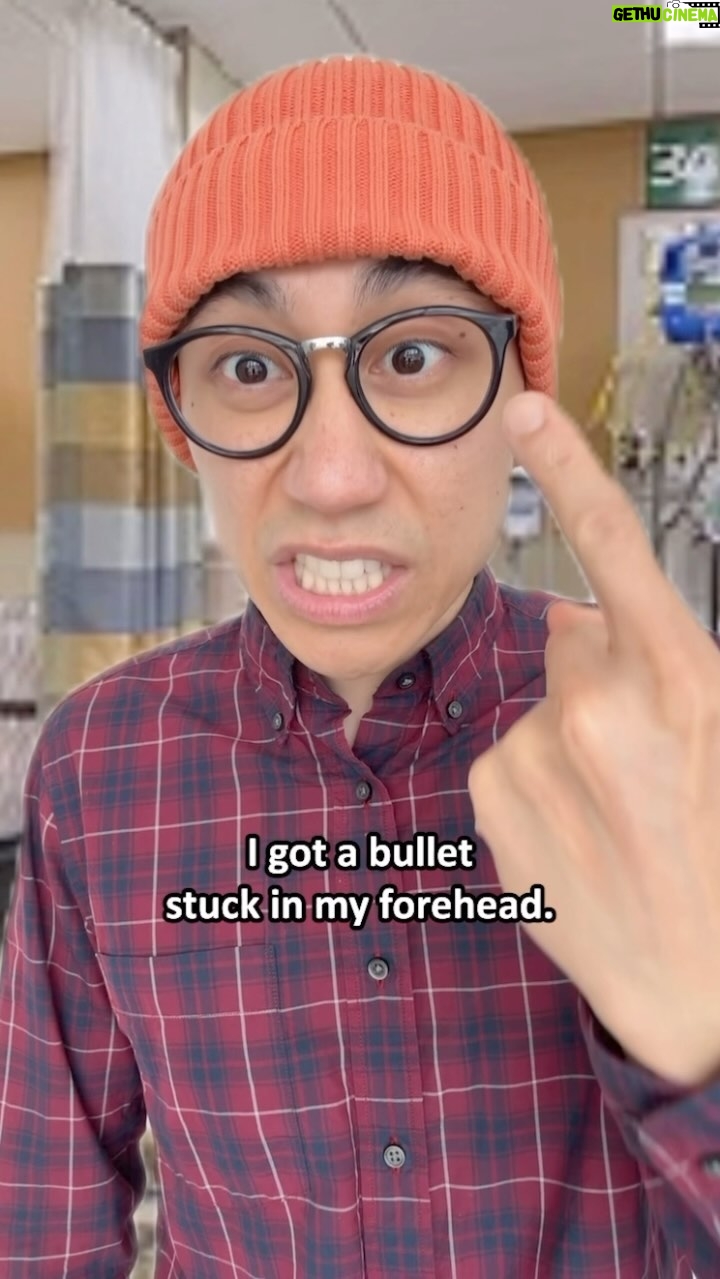 Steven Ho - 56.7K Likes - Patient has a bullet stuck in his forehead 😳 #MuFKR