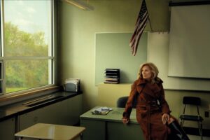 Stuart Vevers Instagram - 🧥🤩🤎😊✨🤗 @flotus in @coach Suede Trench Jacket

Vogue // @voguemagazine 
Writer: Maya Singer // @mayathesinger
Photographer: Norman Jean Roy // @normanjeanroy
Sittings Editor: Max Ortega // @maxortegag
Hair: Sally Hershberger // @sallyhershberger
Makeup: Fulvia Farolfi // @fulviafarolfi
Produced by: Boom Productions