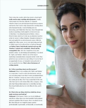 Sukhmani Sadana Instagram - Made it to the Cover of a Magazine. And that’s my first ☺️ 
A Few years back I would have thought to myself, Chalo now im done hehe. But the older, wiser me only wants to work harder and rise higher from here.

Thank you Boss Ladies Magazine @bossladies_india for considering me worthy enough to be on your cover 🙏 

Many more thanks and pics to follow!

Keep rocking all Boss Ladies out there. 
Thank you my family, friends and followers for the support always. 
Pic courtesy @amitabhbachpan 

#bossladies #bossladiesmagazine #strongwomen #coverstory #coverfeauture #womensupportingwomen #womensupportwomen #womensupportingwomeninbusiness #enterprisingwomen #suitup #womenempowerment #womenpower #womeninspiringwomen #women #bossladiesindia #sukhmanisadana #writer #actor