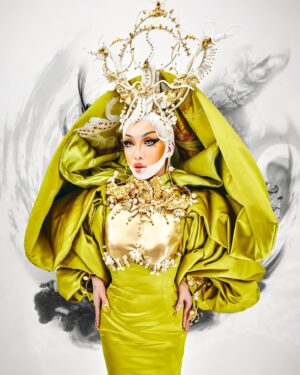 Suki Doll Instagram - 🐉 Qualm of the Conscience - Saga 🐉
.
This insane concept took us a full 5 days of intensive labor between me and @itsqueenicesis. We wanted to see how far we can push our craft and do every single element ourselves. We curated from concept to every single detail of the designs down to the nails. I am so happy to have a best friend that is not only as crazy as me, but also as passionate about drag and our art. I couldn’t have asked for better to end the year with my family @itsqueenicesis @amour_kimora

Merci à mes amours @amour_kimora @_samchoui_ & @itschimaera  for helping us with this vision!
.
Creative Direction: @_thesukidoll 
Photography: @markbinks 
Set Assistant: @amour_kimora @itschimaera 
Photo Edit: @sro.media @itsqueenicesis 
Assistant Photography: Sumi
Hair: @itsqueenicesis @_thesukidoll 
Outfit: @_thesukidoll @itsqueenicesis 
Design Assistant: @itschimaera @_samchoui_ 
Jewelry: @itsqueenicesis @_thesukidoll
BTS: @kyretro