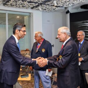 Sundar Pichai Instagram - Last week I was grateful to receive an honorary doctorate from my alma mater IIT Kharagpur. My parents always hoped I would get my doctorate, I think an honorary one still counts:) 

The access to education and technology at IIT put me on a path to Google and helping more people access technology. IIT’s role in technology will only grow in importance with the AI revolution, and I will always be thankful for my time there.