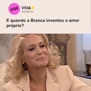 Susana Vieira Instagram - Branca é uma figura icônica, né? Com seu jeitinho único e frases marcantes, a loira entrou para a história da teledramaturgia 🗣️ Vem relembrar alguns momentos da vilã de Por Amor! #MemesDoVIVA