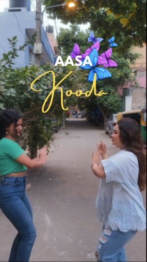 Sushma Nair Instagram - It's our "Aasa Kooda" to make a reel on this trending vibe💯 This song is Slayyy ❣️ 
@anu_viswa your choreo is always just so amazing 😍 
@tdc.thedancersclub 

Partner @_kee_rthanarajan 
Video by @_abhilash_1807_