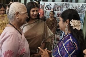 Swarnamalya Instagram - Dr Thamizhachi Thangapandian, Hon’ble MP, Lok Sabha released Textures of Traditions- a documentary film on the culture festival where over a 100 artistes performed and engaged. Her deep commitment to the community, her love for literature and the arts made her a befitting chief guest. In her prolific speech, she applauded the elements of diversity, equity and inclusion that ToT kept at its heart during curation. This is a perfect opening for @texturesoftraditions culture festival 2nd edition. She also greatly appreciate the @lvprasadcollege students who had made the film. What a lovely start to ToT second edition ! Thank you ma’am for joining us🙏. And thanks also to our MLA @mylai_velu_mla_  sir for his continued support @rangamandiraacademy is honoured to be presenting Textures of Traditions. We were joined by a galaxy of artistes and art lovers at the NFDC cinema center on Aug 3rd 2024.