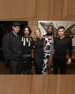 Symone Instagram - The Saltburn after function! Congratulations on an amazing film @margotrobbieofficial & @mspike 🙌🏾 ready for a second screening 🍿