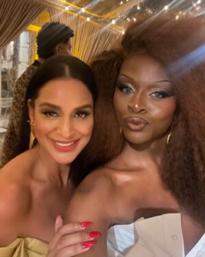 Symone Instagram - Guess who’s coming to dinner? 💁🏽‍♀️
When I tell you I had a time last night! Thank you for having me @evanrosskatz @instagram @threads ❤️