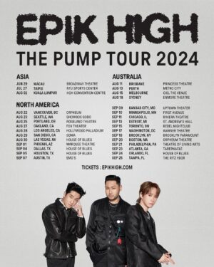 Tablo Instagram - 📣 THE PUMP TOUR IS COMING TO YOU!!! GET TICKETS NOW!!! 🔥

🔗epikhigh.com

#에픽하이 #EPIKHIGH #EpikHighTour2024 #EpikHighPUMP