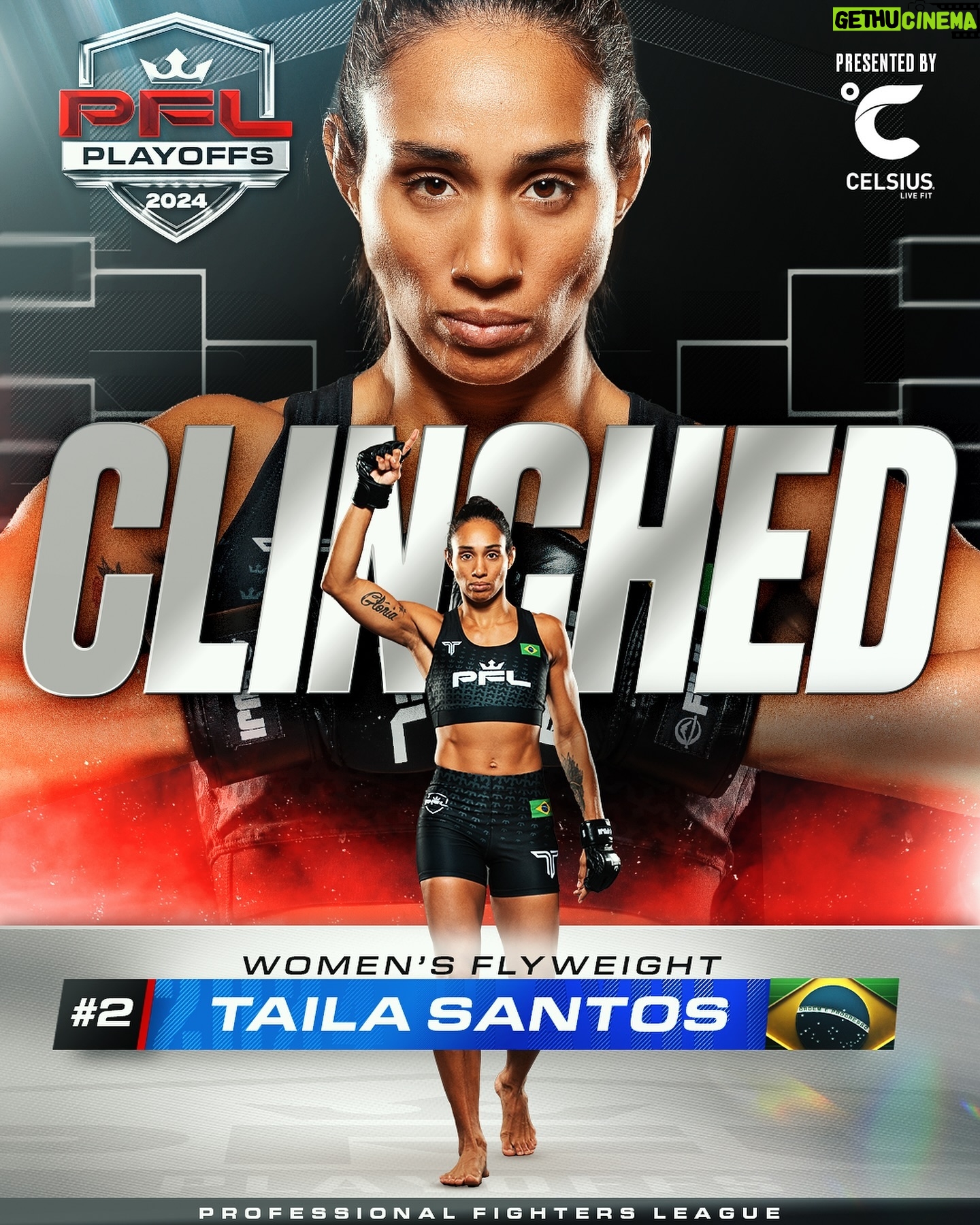 Taila Santos - 1.4K Likes - From Brazil To Nashville… @tailasantos.ufc is heading to the 2024 #PFLPlayoffs 🏆💰