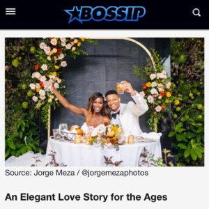 Taja V. Simpson Instagram - It was an absolute magical night!!! I’m still on a HIGH guys!!!! I have so much to say, but for now……I LOVED OUR WEDDING!! So grateful for my HUSBAND!! He is absolutely everything I’ve desired in a mate. Thank you babe!! Here’s to our couple of forever’s!!! 

Thank you @bossipofficial @itslaurynbass @mediagirlsnetwork @mediagirlsmarketingpr 

Everyone who attended: THANK YOU for sharing in our special day!! Post all you want now! Lol love you guys !

Bride @tajavsimpson 
Groom #RyanEaster
MUA @marquiswardbeauty 
Hair Styling @joyboylace 
Hair unit @modernbeauty_co 
Groom Hair @itsuniversall 
Assistant @shamyajamerica 
Venue @shadehotelmb 
Flowers @flowersbyladybuggs 
Cake @torrancebakery 
Dress @martinalianabridal c/o @bridalelegancestudio 
Shoes @betseyjohnson 
Photographer @jorgemezaphotos 
Videographer @foreverfr3sh
DJ @djrtistic