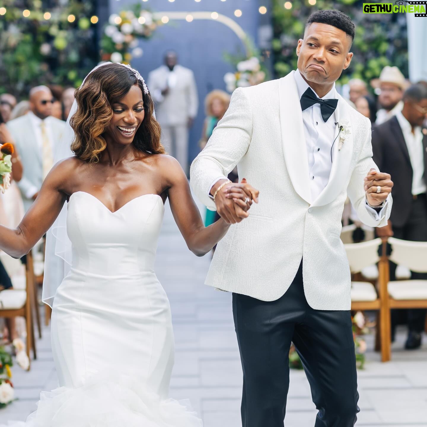 Taja V. Simpson - 5K Likes - I married my soulmate. I know people say that but when I tell you he is. HE ABSOLUTELY IS!!
Ryan is the one I’ve waited my whole life to find. I wasn’t going to settle. I’d rather be single than do that! He was truly worth the wait!
Bride @tajavsimpson
Groom #RyanEaster
Bride MUA @marquiswardbeauty
Family MUA @maddydollfacee
Hair Styling @joyboylace
Hair unit @modernbeauty_co
Groom Hair @itsuniversall
Assistant @shamyajamerica
Officiant @raywilliamsofficial
Venue @shadehotelmb
Flowers @flowersbyladybuggs
Cake @torrancebakery
Dress @martinalianabridal c/o @bridalelegancestudio
Shoes @betseyjohnson
Photographer @jorgemezaphotos
Videographer @foreverfr3sh
DJ @djrtistic
#AlwaysAndForever #IntentionalLove #Soulmate #TwoBecomeOne #BetterTogether #wedding #bossip #tajavsimpson #blacklove