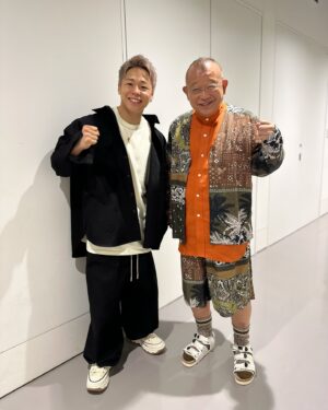 Takeru Segawa Instagram - 今日の収録は鶴瓶さんと✨
いつも優しく声かけて頂いて感謝です。
ありがとうございました！

詳細はまた後日告知します📺