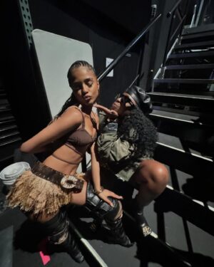 Tanisha Scott Instagram - TYLA TYGER X JUMBIES X CAST