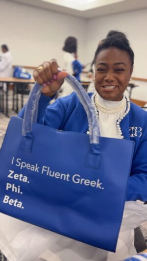 Tatyana Ali Instagram - What an unforgettable weekend! 🕊️From our candid chats before and after the ceremony to opening gifts and hitting some strolls, it was pure magic. I can’t wait to do the work of Zeta alongside you, Soror! 💙

 #ZPhiB #TatyanaAli #Sisterhood #FinerWomanhoood #Finer #ZetaPhiBeta #finerzetas #finerwoman