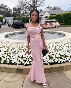 Teala Dunn Instagram - Rehearsal dinner for the most incredible wedding ever! Congratulations Sierra and Sam! I love you both so much! #ootd @nanajacqueline_