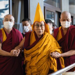 Tenzin Gyatso Instagram - Photos of HHDL attending a Long Life Prayer offered to him by Tibetan groups at the Main Tibetan Temple in Dharamsala, HP, India on November 30, 2022. Photos by Tenzin Choejor #dalailama
