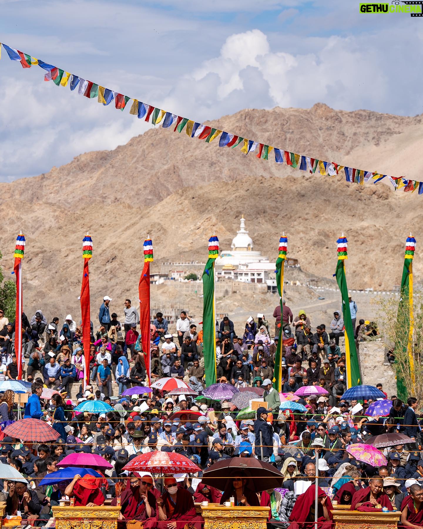 Tenzin Gyatso - 73.4K Likes - Golden Jubilee cum Lamdon Yarchos Chenmo at the Lamdon Model Senior Secondary School in Leh, Ladakh, India on August 7, 2023. Photos by Tenzin Choejor/OHHDL #dalailama #lamdonschool #leh #ladakh #goldenjubilee
